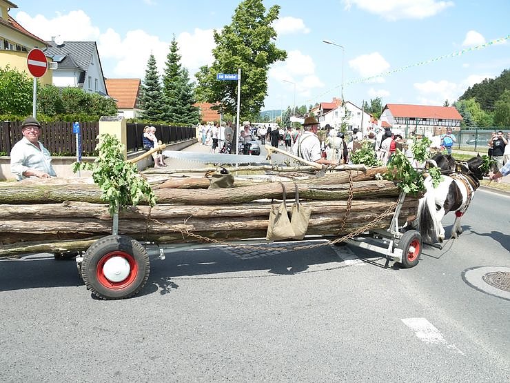 800 Jahre Niedersachswerfen - der Festumzug