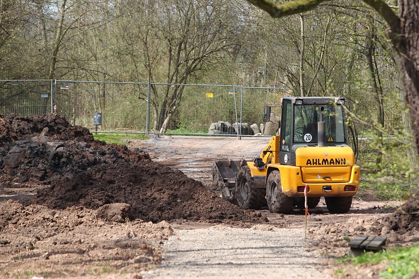 Stadtpark nimmt Konturen an