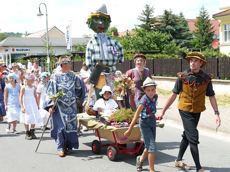 800 Jahre Niedersachswerfen - der Festumzug