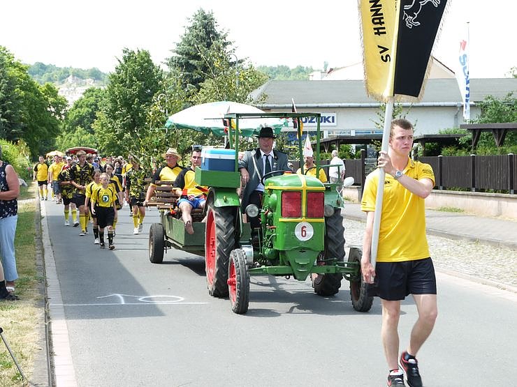 800 Jahre Niedersachswerfen - der Festumzug