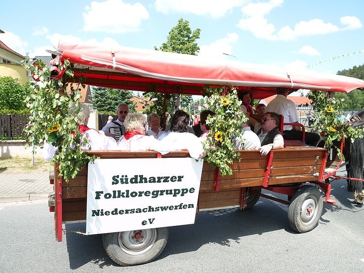 800 Jahre Niedersachswerfen - der Festumzug