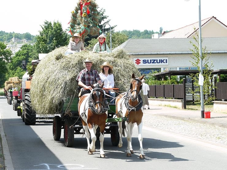 800 Jahre Niedersachswerfen - der Festumzug