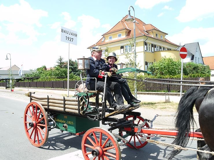 800 Jahre Niedersachswerfen - der Festumzug