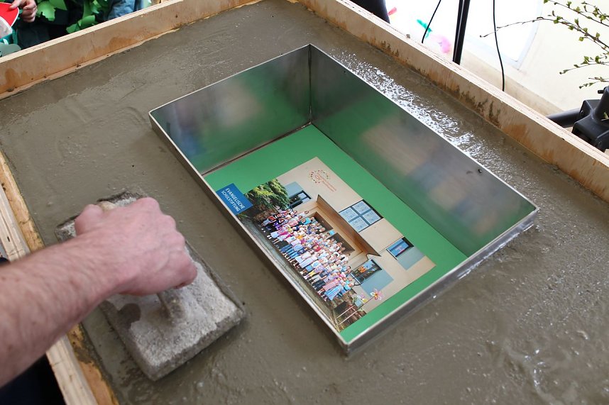 Grundsteinlegung mit Musical