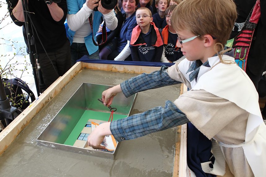 Grundsteinlegung mit Musical