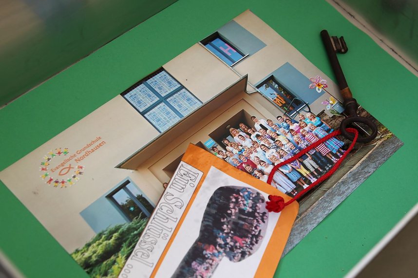 Grundsteinlegung mit Musical