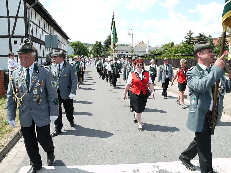 800 Jahre Niedersachswerfen - der Festumzug