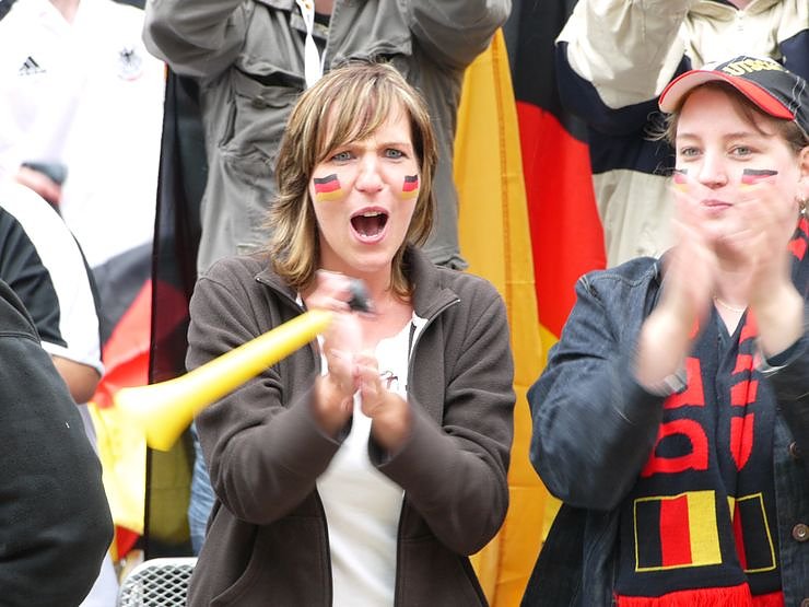 Fussballfieber auf dem Berg