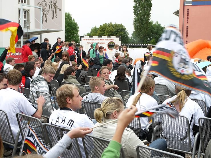 Fussballfieber auf dem Berg