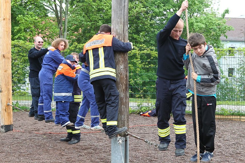 Aktionstag f&uuml;r den Feuerwehrnachwuchs