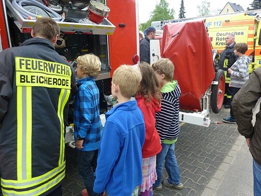 Gro&szlig;alarm in Bleicherode