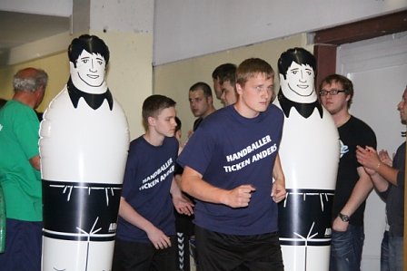 Siegerehrung Handball-Nachwuchs