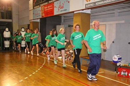 Siegerehrung Handball-Nachwuchs