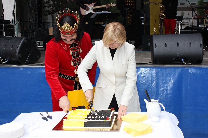 Geburtstagfeier begann