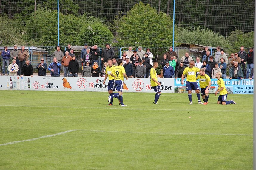 Denkw&uuml;rdiges Spiel Wacker Nordhausen gegen Schott Jena