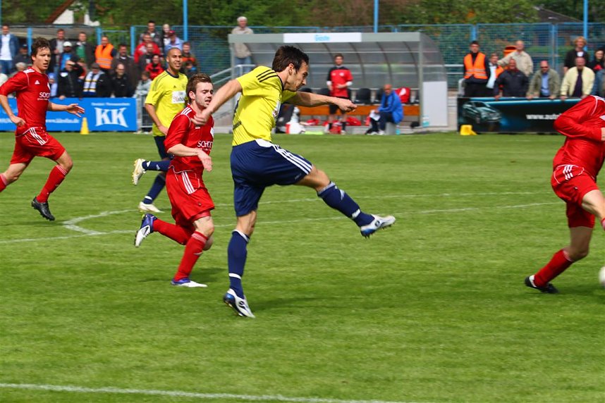 Freude pur bei Kickern und Fans