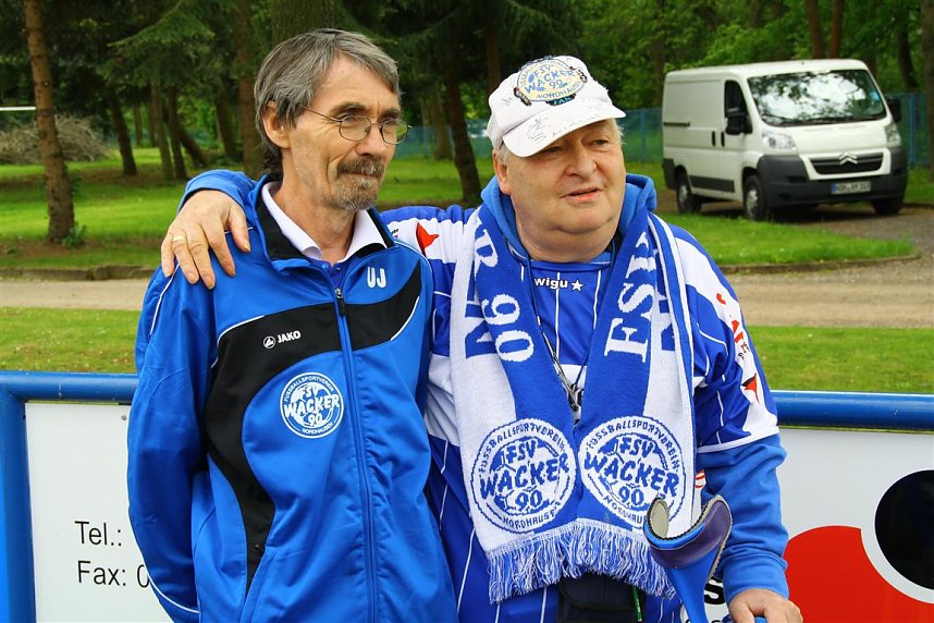 Freude pur bei Kickern und Fans