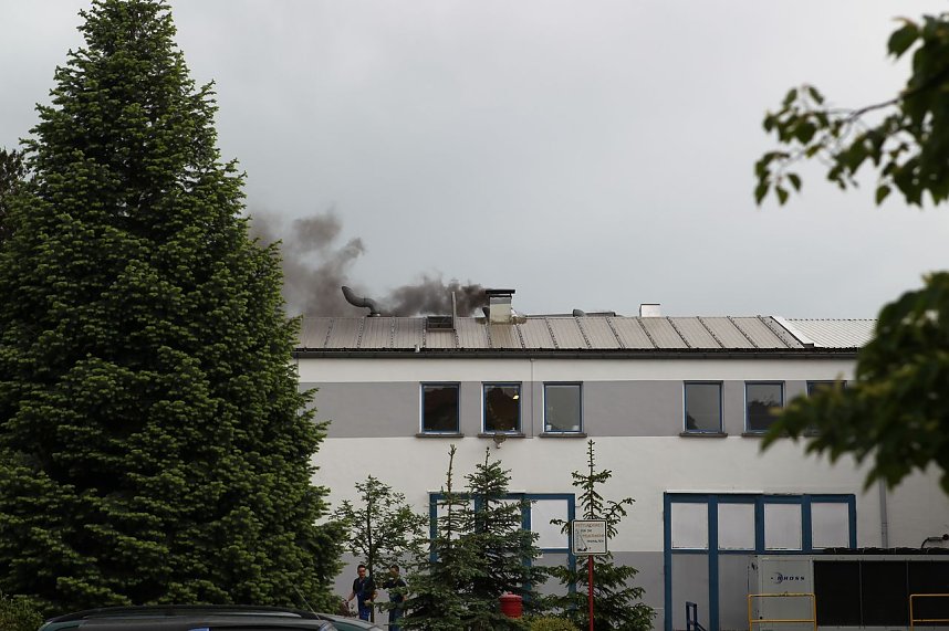 Feuerwehr bei Eaton im Einsatz
