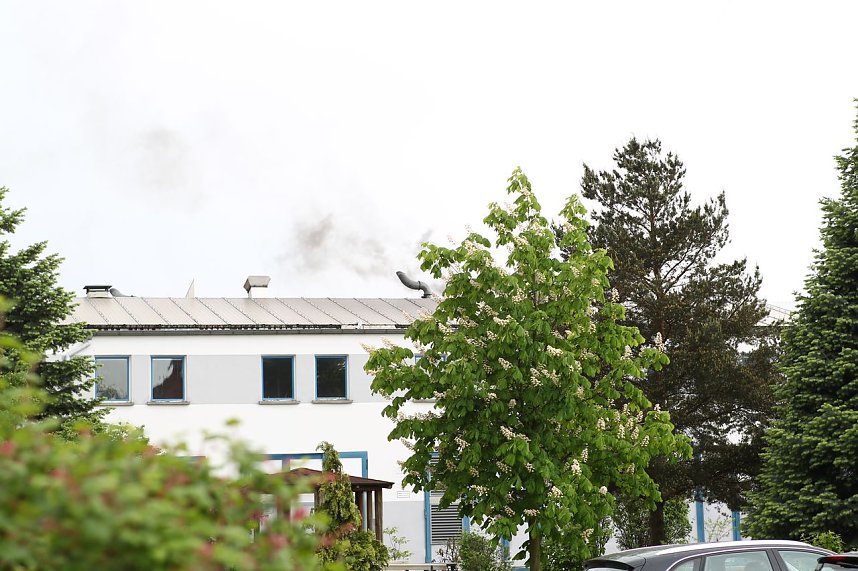 Feuerwehr bei Eaton im Einsatz