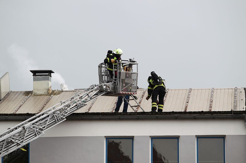 Feuerwehr bei Eaton im Einsatz