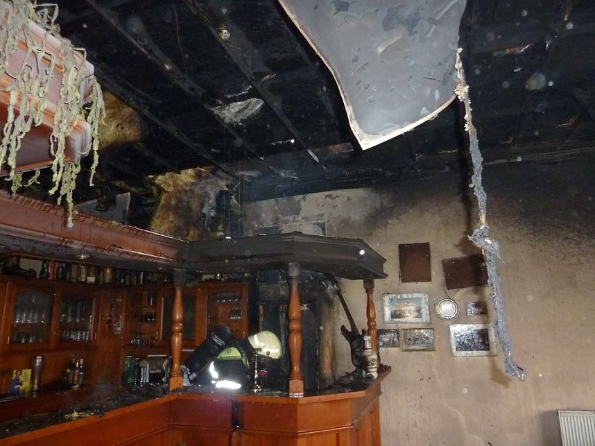 Feuer im "Alten Konsum"