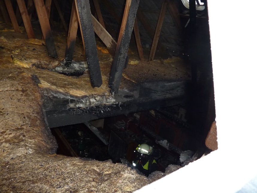 Feuer im "Alten Konsum"