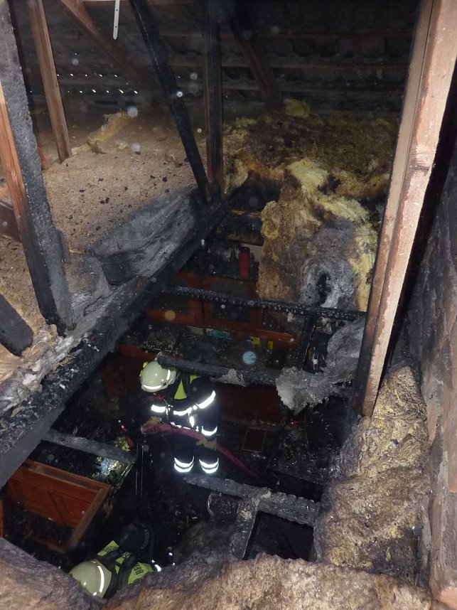 Feuer im "Alten Konsum"