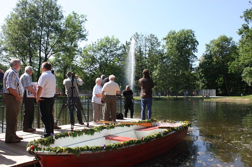 Gondelteich &uuml;bergeben