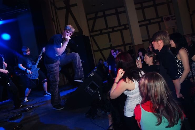 Auch im Jugendclubhaus ging "die Post ab"