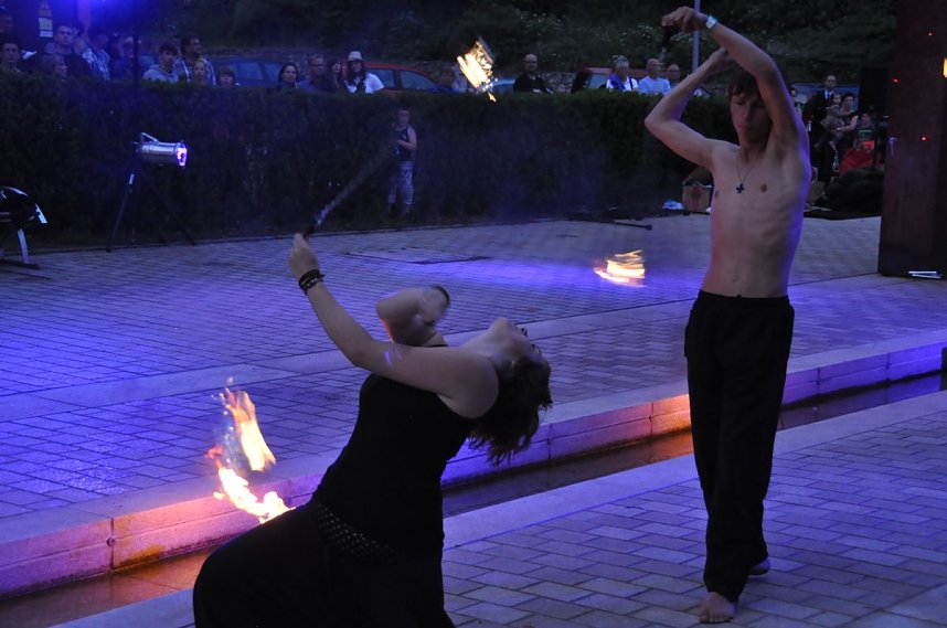 Feuerspektakel "Vulkano"