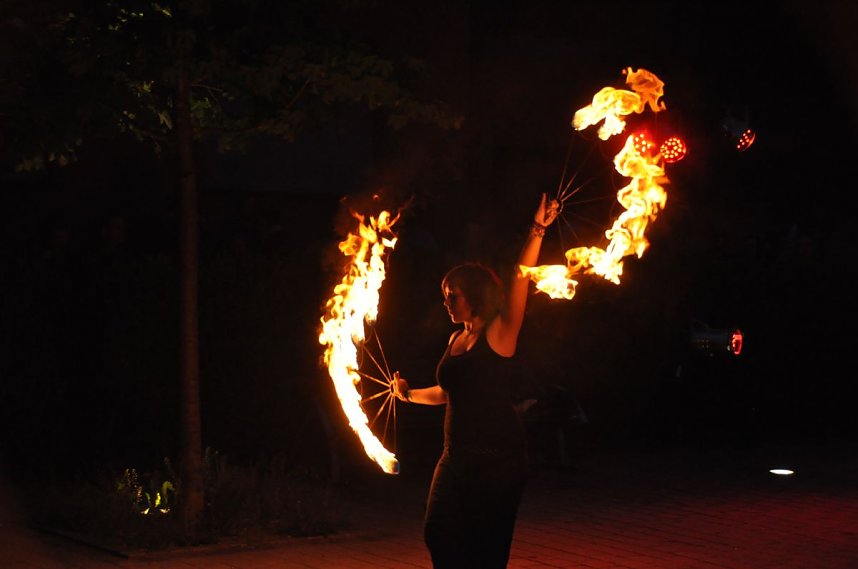 Feuerspektakel "Vulkano"