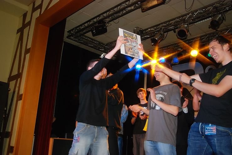 Auch im Jugendclubhaus ging "die Post ab"