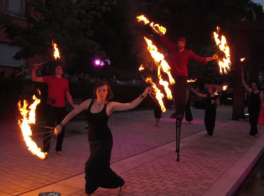 Feuer an der Wasaserachse