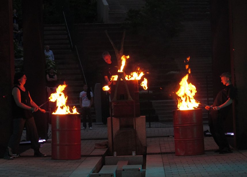 Feuer an der Wasaserachse