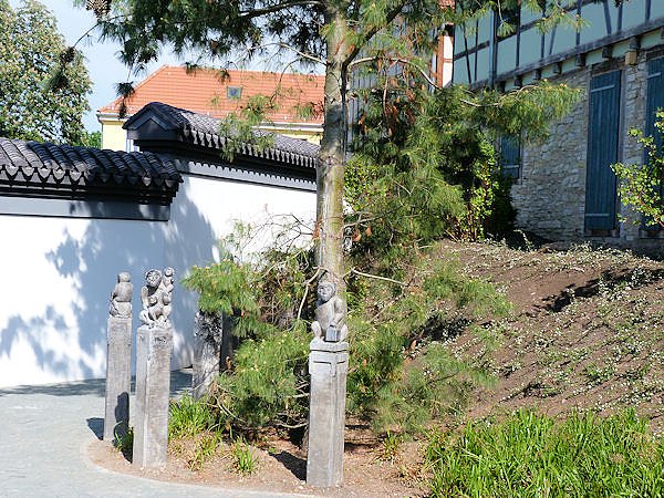 Besuch im Chinesischen Garten Wei&szlig;ensee