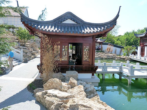 Besuch im Chinesischen Garten Wei&szlig;ensee