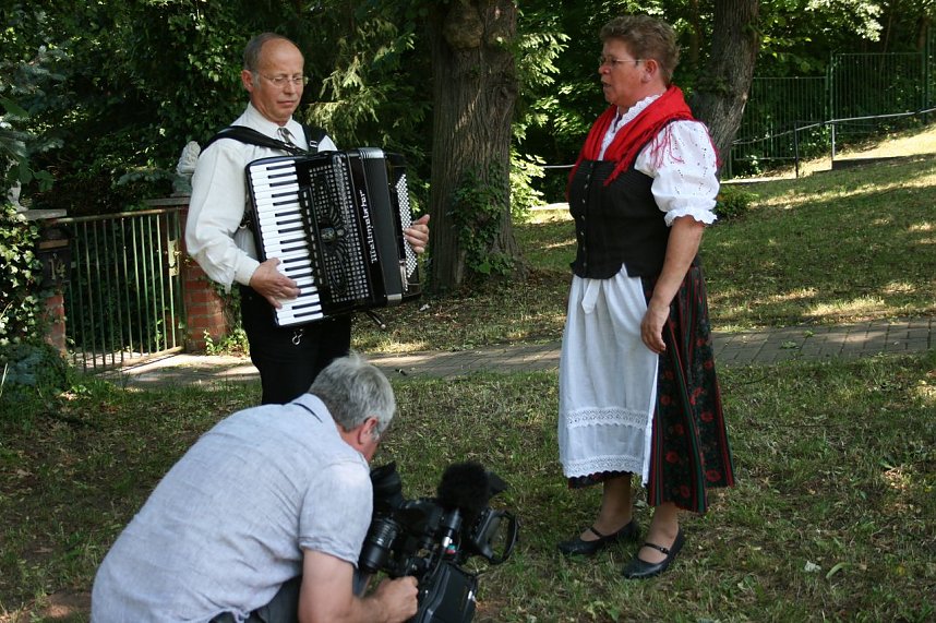 Renate Guder aus S&uuml;lzhayn nimmt bereit zum 35. Mal an dem S&uuml;dharzer Jodlerwettstreit teil