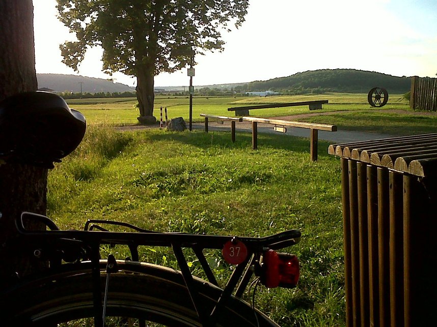 Unterwegs an der Saale