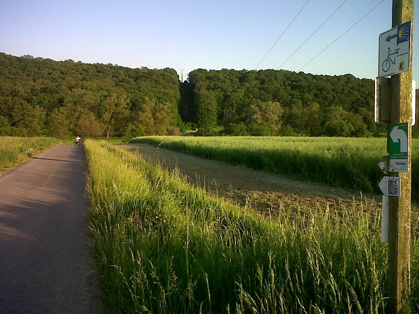 Unterwegs an der Saale