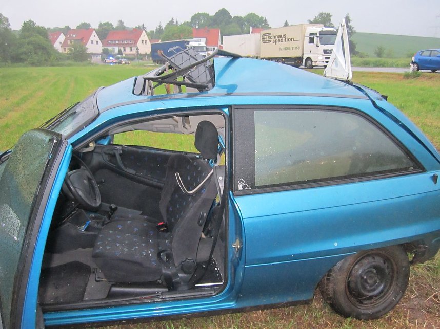 Unfall auf der B 243