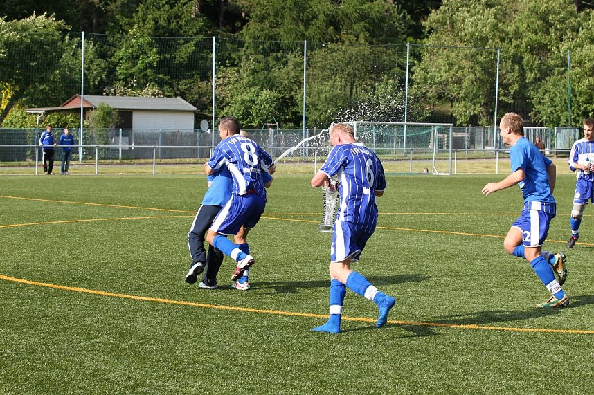 Jubel &uuml;ber den Aufstieg