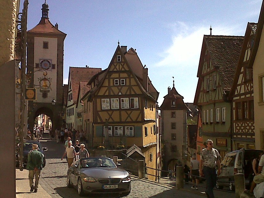In Rothenburg ob der Tauber