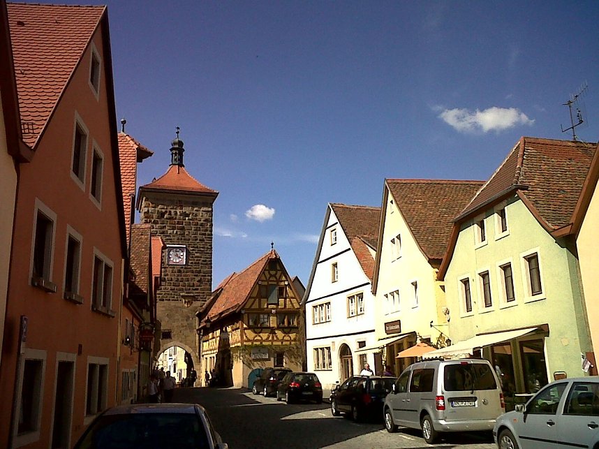 In Rothenburg ob der Tauber