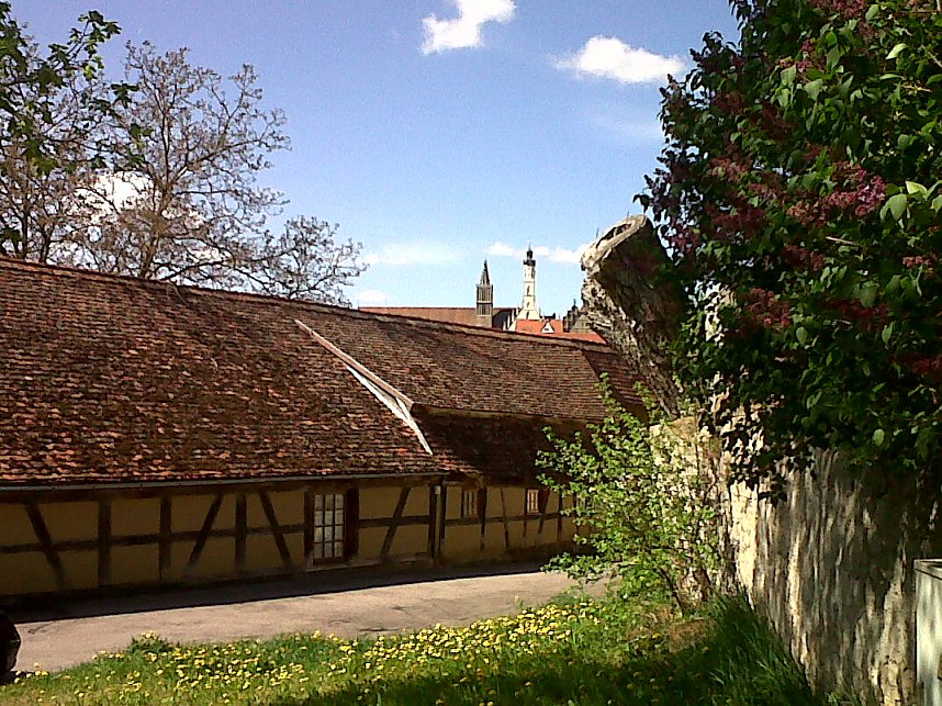 In Rothenburg ob der Tauber