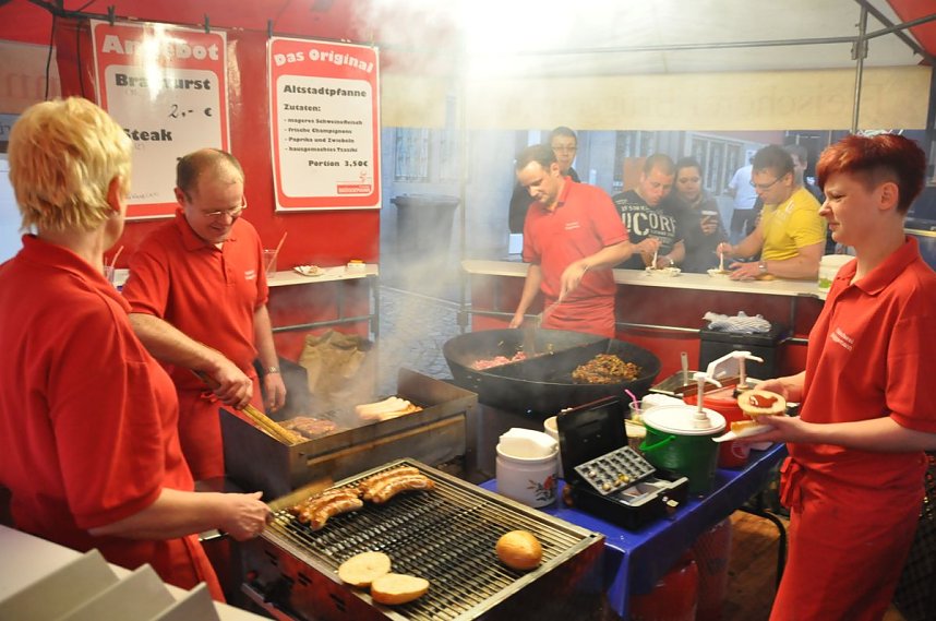 Rolandsfest am Abend