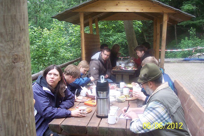 Studenten in der Langen Wand