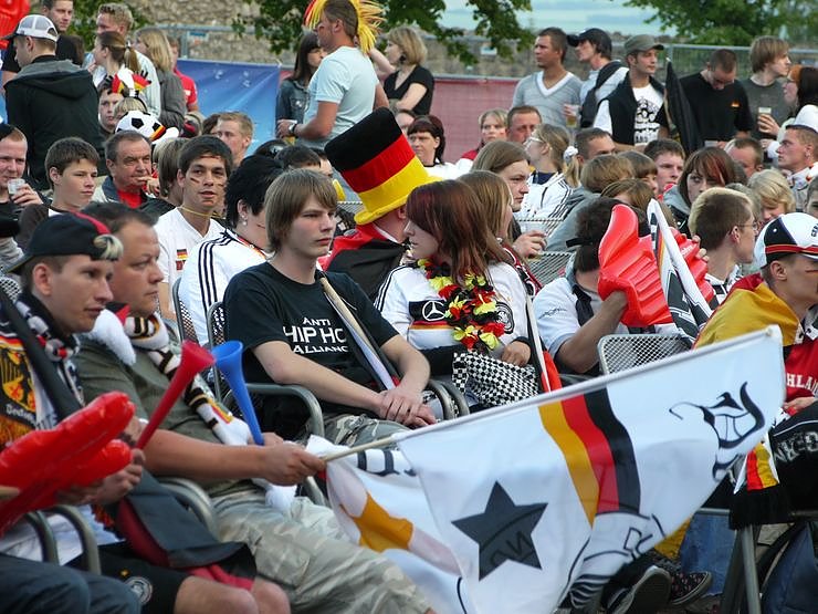 Fussbalfreu(n()de auf dem Petersberg