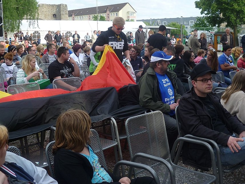 Empfang f&uuml;r Wacker Nordhausen auf dem Petersberg