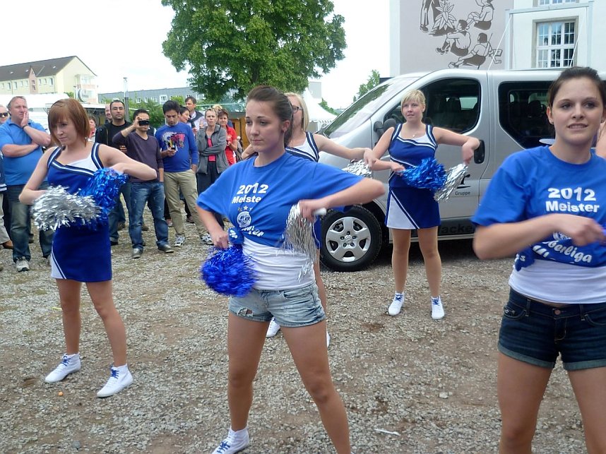 Empfang f&uuml;r Wacker Nordhausen auf dem Petersberg
