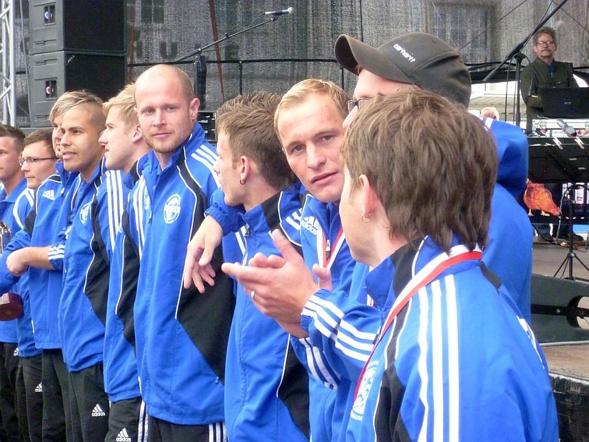 Empfang f&uuml;r Wacker Nordhausen auf dem Petersberg